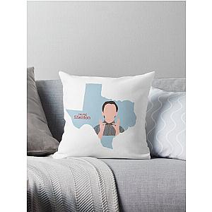 Young Sheldon Texas Throw Pillow