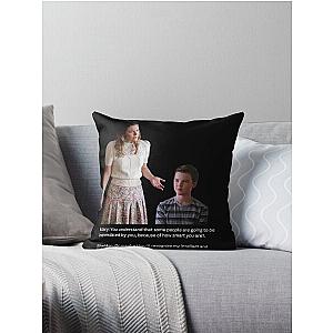 Young Sheldon quotes Throw Pillow