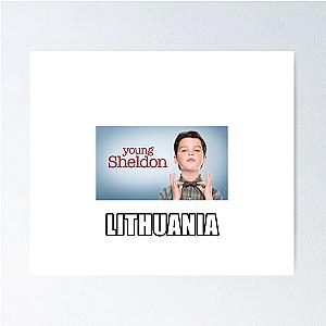 Young Sheldon Lithuania Poster