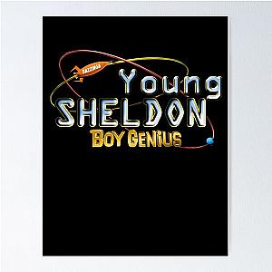 Young Sheldon Boy Genius Poster