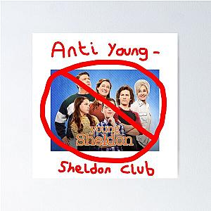 Anti Young Sheldon Club - Young Sheldon Poster