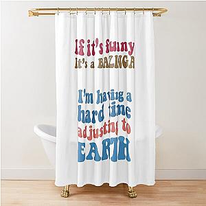 Young Sheldon funny quotes sticker pack Shower Curtain