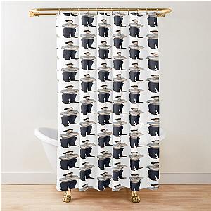 Stretched Young Sheldon Shower Curtain