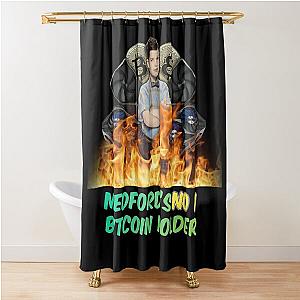 Young Sheldon Bitcoin Shower Curtain