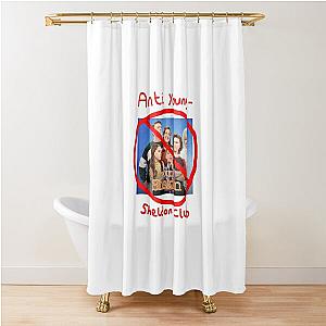 Anti Young Sheldon Club - Young Sheldon Shower Curtain