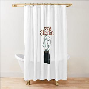 Young Sheldon - fan art Shower Curtain