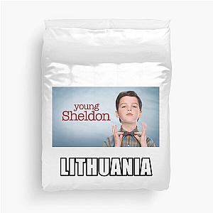 Young Sheldon Lithuania Duvet Cover