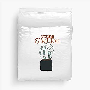 Young Sheldon - fan art Duvet Cover