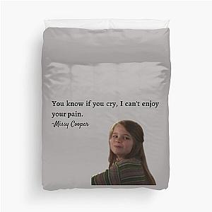 Young Sheldon missy cooper Duvet Cover