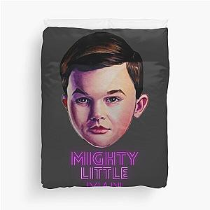 Young Sheldon - Mighty little man - Watercolor painting Duvet Cover