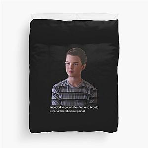 Young Sheldon quotes Duvet Cover