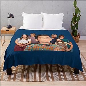 Young Sheldon  Throw Blanket