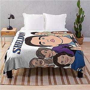 Young Sheldon 3 Throw Blanket