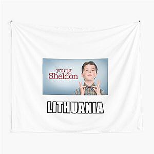 Young Sheldon Lithuania Tapestry