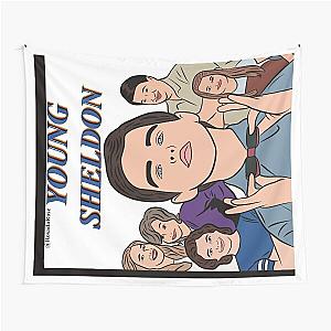 Young Sheldon 3 Tapestry