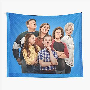 Young Sheldon 2 Tapestry