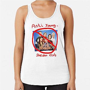 Anti Young Sheldon Club - Young Sheldon Racerback Tank Top