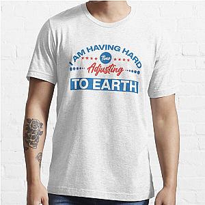 I am Having a Hard Time Adjusting To Earth, Young Sheldon, Sheldon Cooper Essential T-Shirt