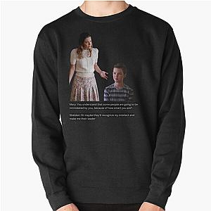 Young Sheldon quotes Pullover Sweatshirt