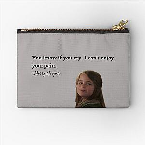 Young Sheldon missy cooper Zipper Pouch