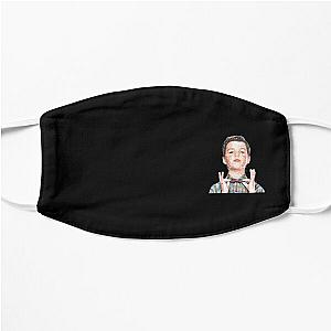 Young Sheldon Sketch   Flat Mask