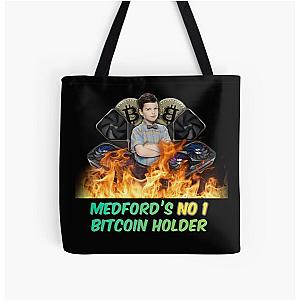 Young Sheldon Bitcoin All Over Print Tote Bag