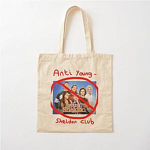 Anti Young Sheldon Club - Young Sheldon Cotton Tote Bag