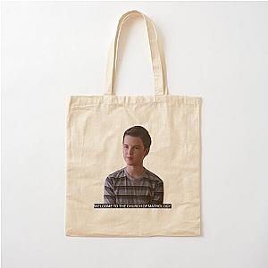 Young Sheldon quotes Cotton Tote Bag