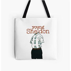 Young Sheldon - fan art All Over Print Tote Bag