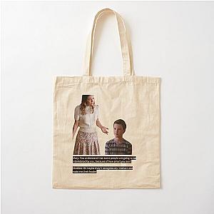 Young Sheldon quotes Cotton Tote Bag