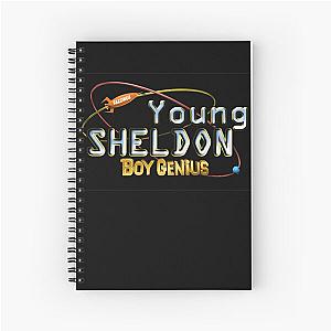 Young Sheldon Boy Genius Spiral Notebook