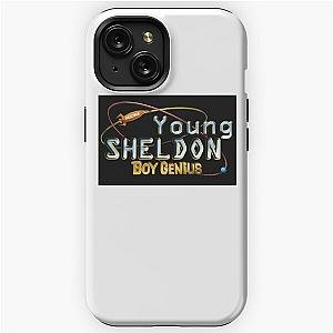 Young Sheldon Boy Genius iPhone Tough Case