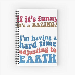 Young Sheldon funny quotes sticker pack Spiral Notebook