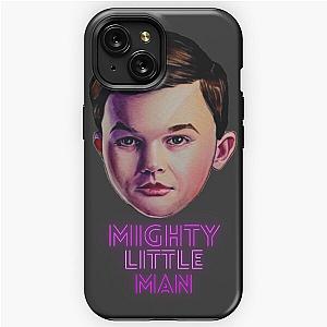 Young Sheldon - Mighty little man - Watercolor painting iPhone Tough Case