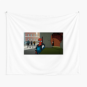Your Friendly Neighborhood Spider Man Beyond The Mask Your Friendly Neighborhood Spider Man Tapestries