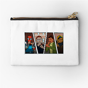 Your Friendly Neighborhood Spider Man Spidey Life Your Friendly Neighborhood Spider Man Zipper Pouches