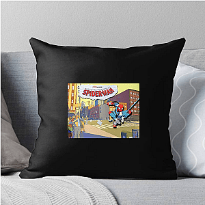 Your Friendly Neighborhood Spider Man Web Slinger In Training Your Friendly Neighborhood Spider Man Pillows Cover
