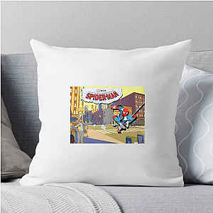 Your Friendly Neighborhood Spider Man Web Slinger In Training Your Friendly Neighborhood Spider Man Pillows Cover