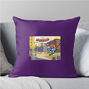 Your Friendly Neighborhood Spider Man Web Slinger In Training Your Friendly Neighborhood Spider Man Pillows Cover