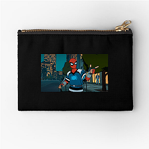 Your Friendly Neighborhood Spider Man Always Swinging Always Saving Your Friendly Neighborhood Spider Man Zipper Pouches