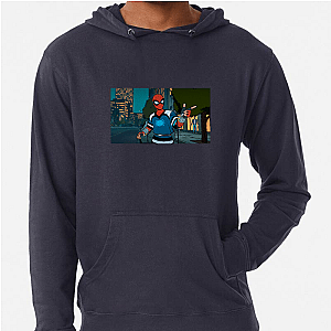 Your Friendly Neighborhood Spider Man Always Swinging Always Saving Your Friendly Neighborhood Spider Man Hoodies