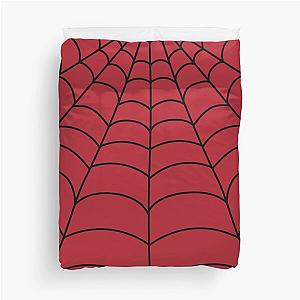 Classic Spider Web Superhero Duvet Cover