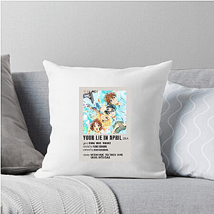 Your Lie in April Find Your Melody Your Lie In April Pillows Cover