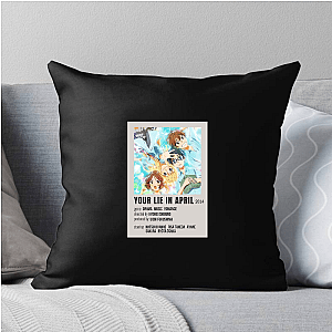 Your Lie in April Find Your Melody Your Lie In April Pillows Cover