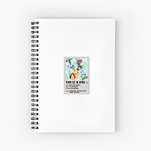Your Lie in April Find Your Melody Your Lie In April Notebook