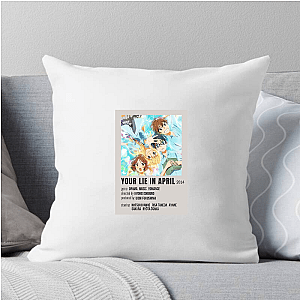 Your Lie in April Find Your Melody Your Lie In April Pillows Cover