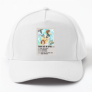 Your Lie in April Find Your Melody Your Lie In April Hats & Caps