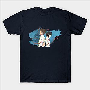 Your Name T-Shirts - Your Name Minimalist (Taki and Mitsuha) T-Shirt TP2507