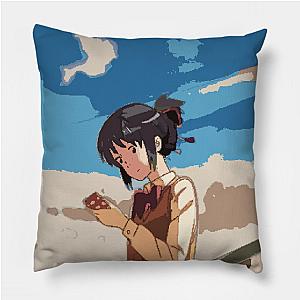 Your Name Pillows - Your Name. Mitsuha Miyamizu Anime couples print Pillow TP2507