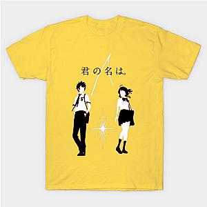 Your Name T-Shirts - Kimi no na Wa Taki and Mitsuha T-Shirt TP2507